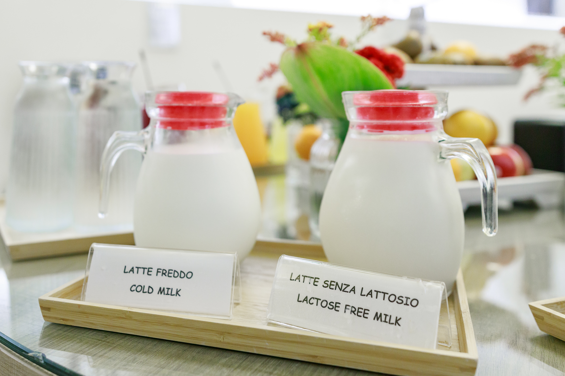 Latte caldo, freddo e senza lattosio