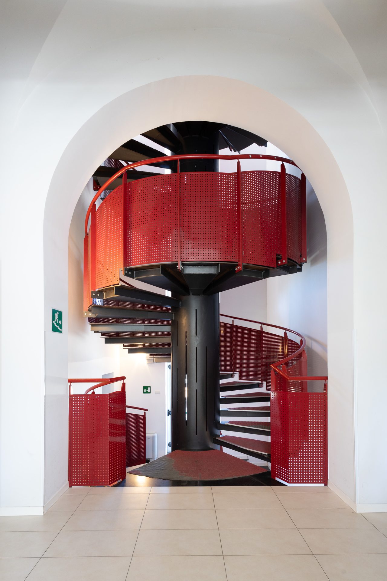 Casa dal Santo — scala